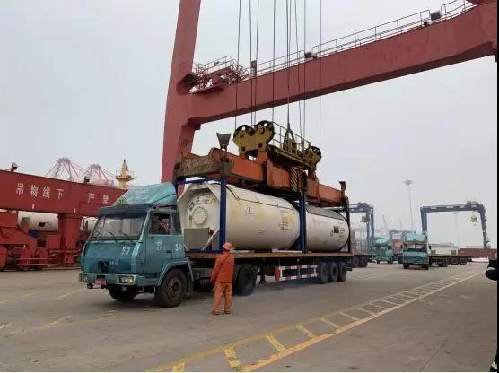 Kitajska ZDA Chemical Transportation
